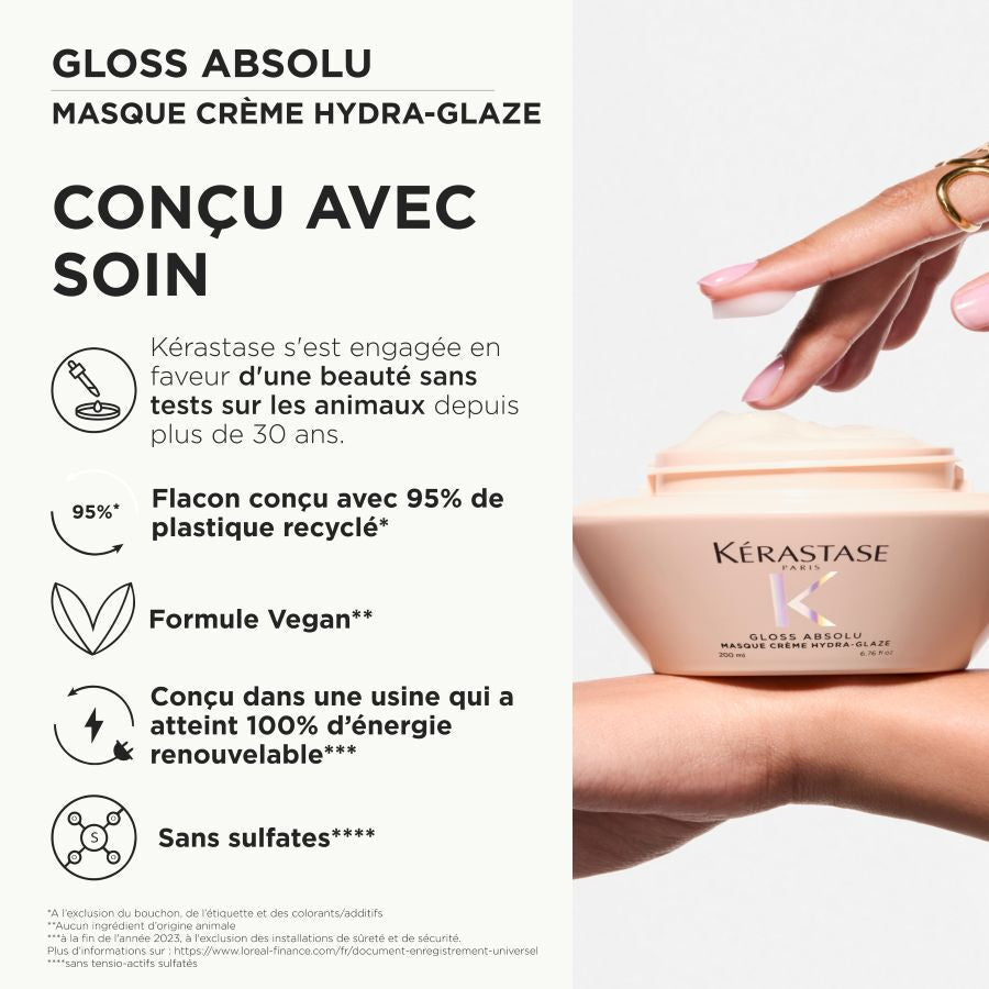Kérastase - Gloss Absolu Masque Crème Hydra-glaze 200ml